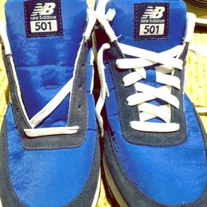*Brand New* Bright Blue New Balance 501 Sneakers